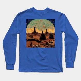 Starry Night in Mos Eisley Tatooine Long Sleeve T-Shirt